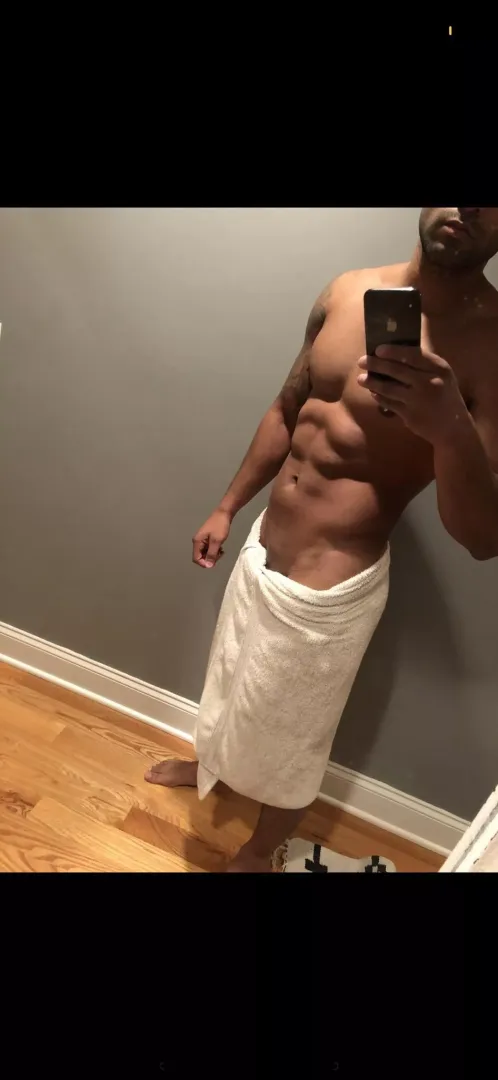 Can you hold my towel?
