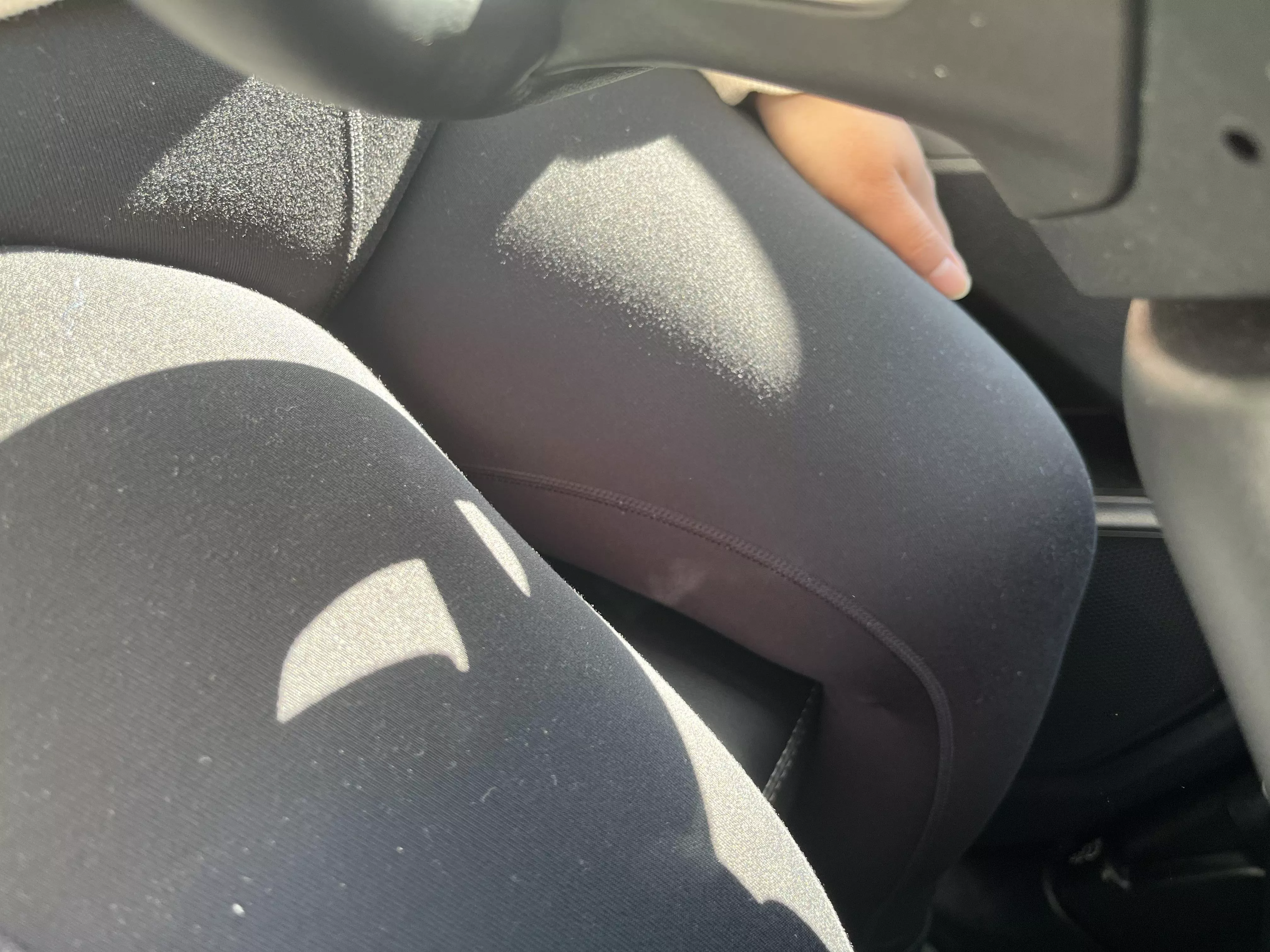 Can you please rub my thighs as I drive