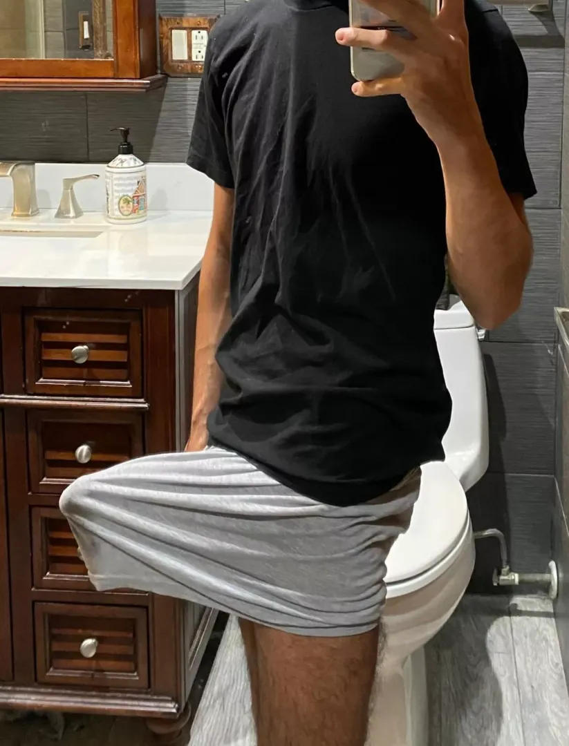 Can you tell I have morning wood 😅