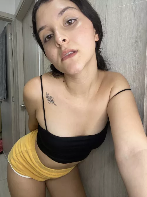 Can you tell I'm turned on? 😋 [f]