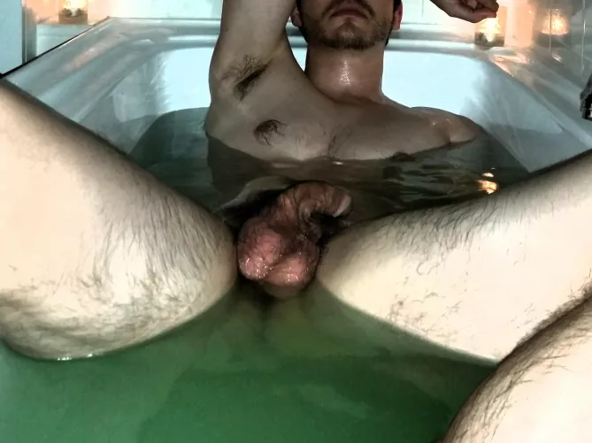 candlelit bath