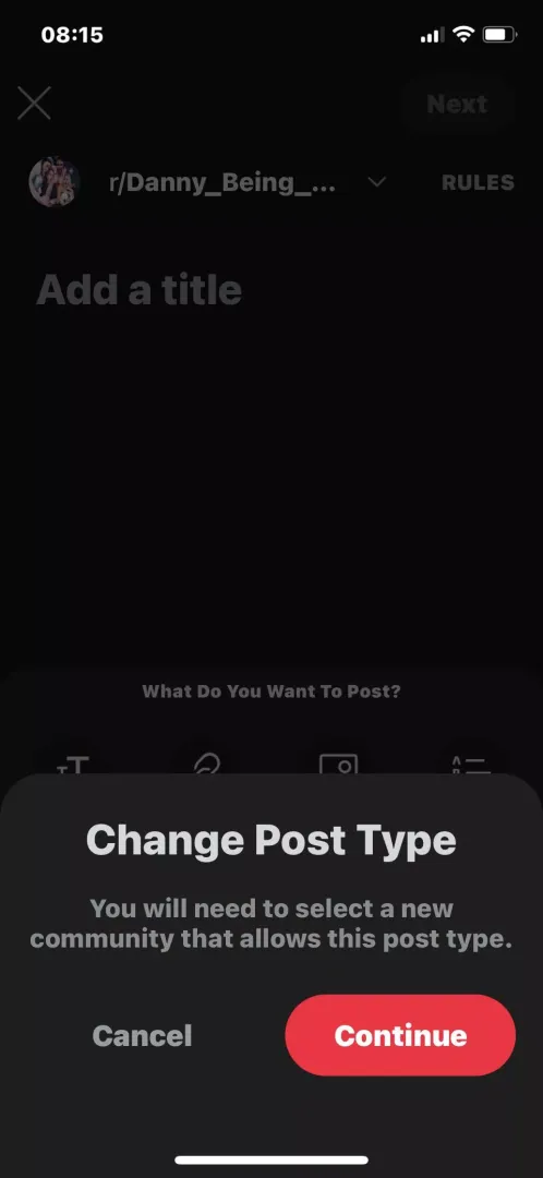 Can't upload video?