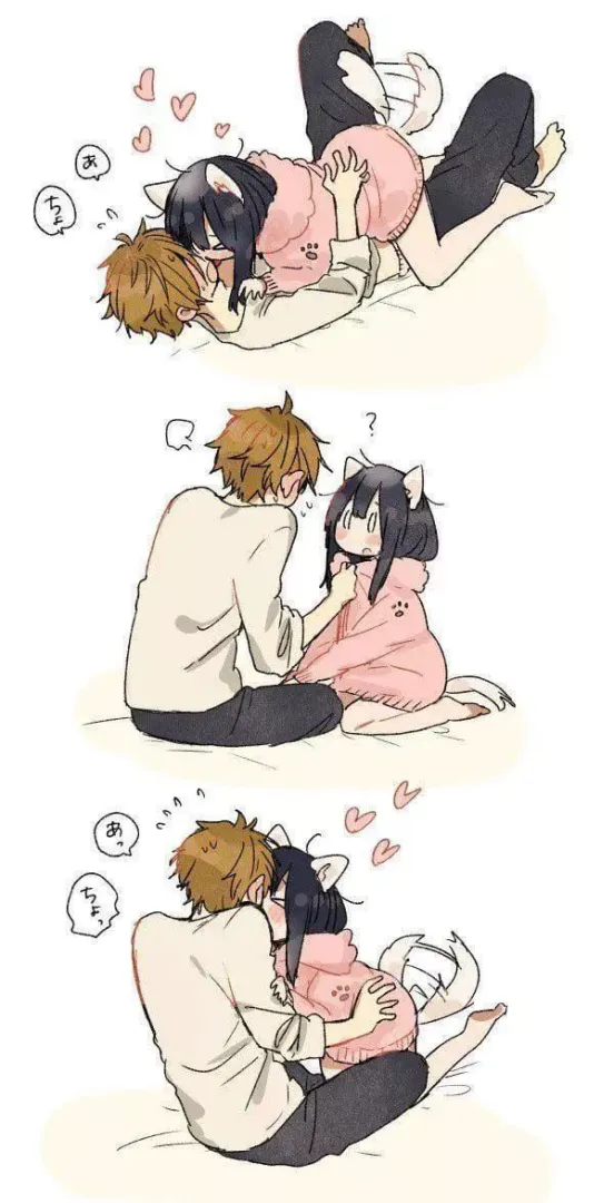 Cant we just cuddle and love each other for once? :3
