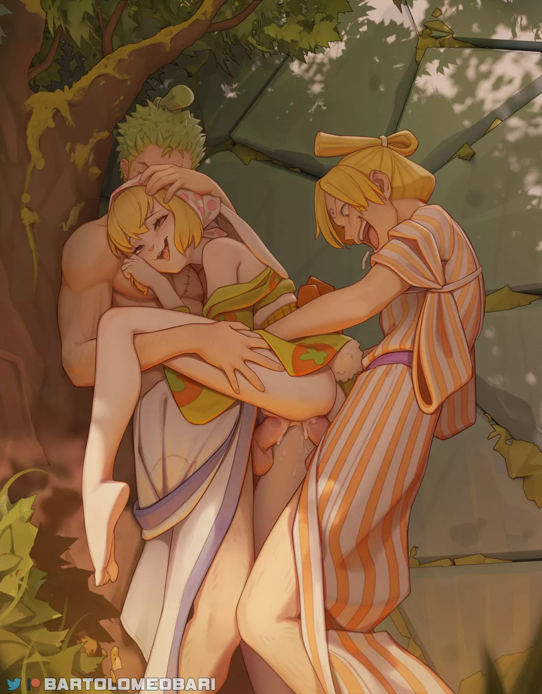 Carrot horny in wano