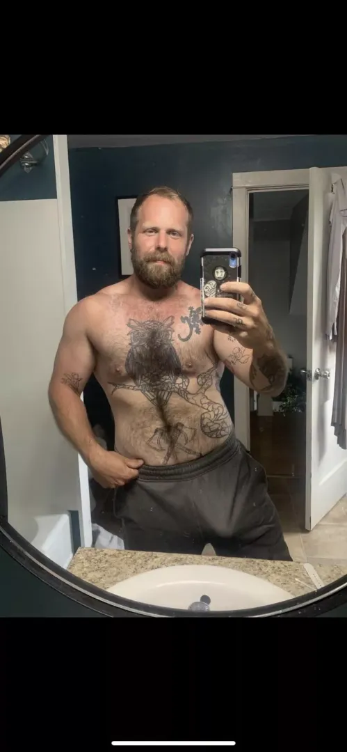 Casual gray sweatpants Saturday (31)