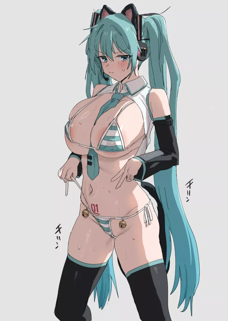 Cat Hatsune Miku (nannaru) [Vocaloid]