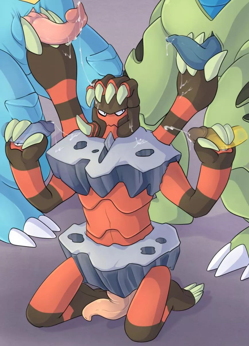 Catch them all challenge #689 - Barbaracle (shadowpelt)