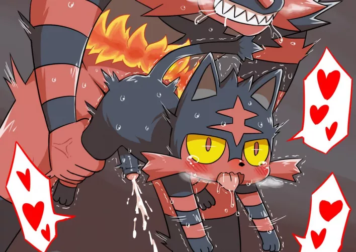 Catch them all challenge #725 - Litten (croisshark)