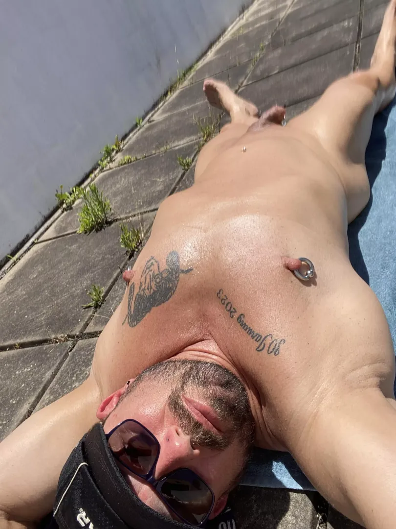 Catching some sun