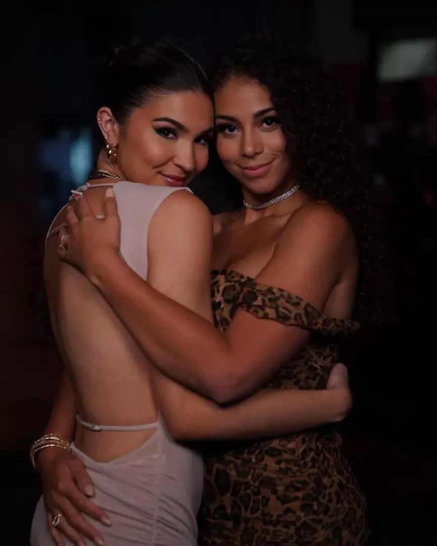 Cathy and Samantha