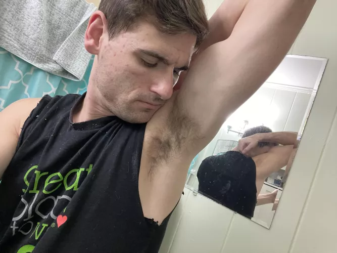 Caught him sniffing