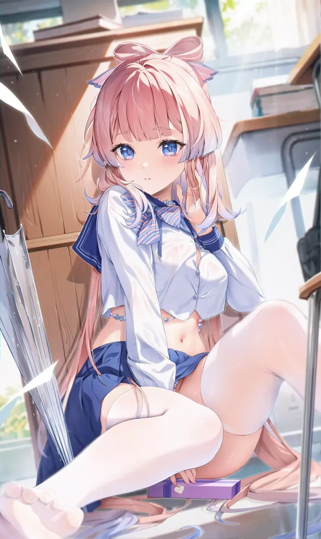 Caught in surprise