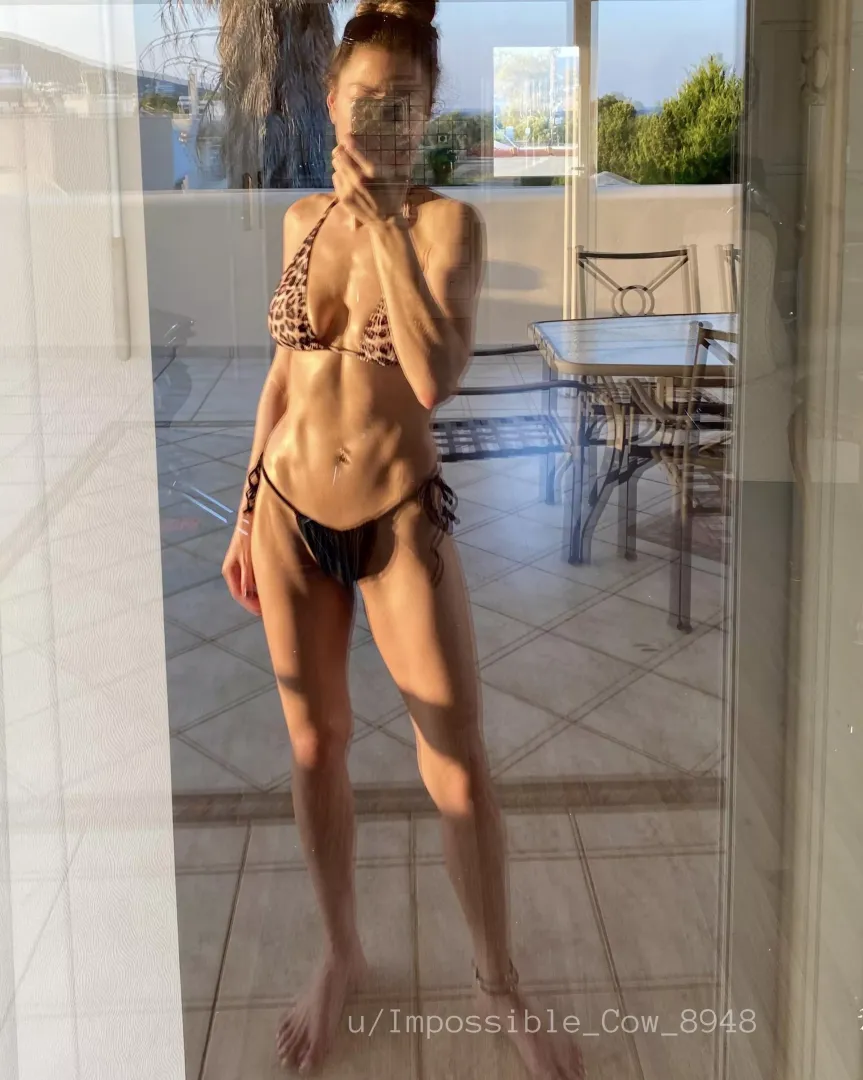 Caught my reflection in a glass door