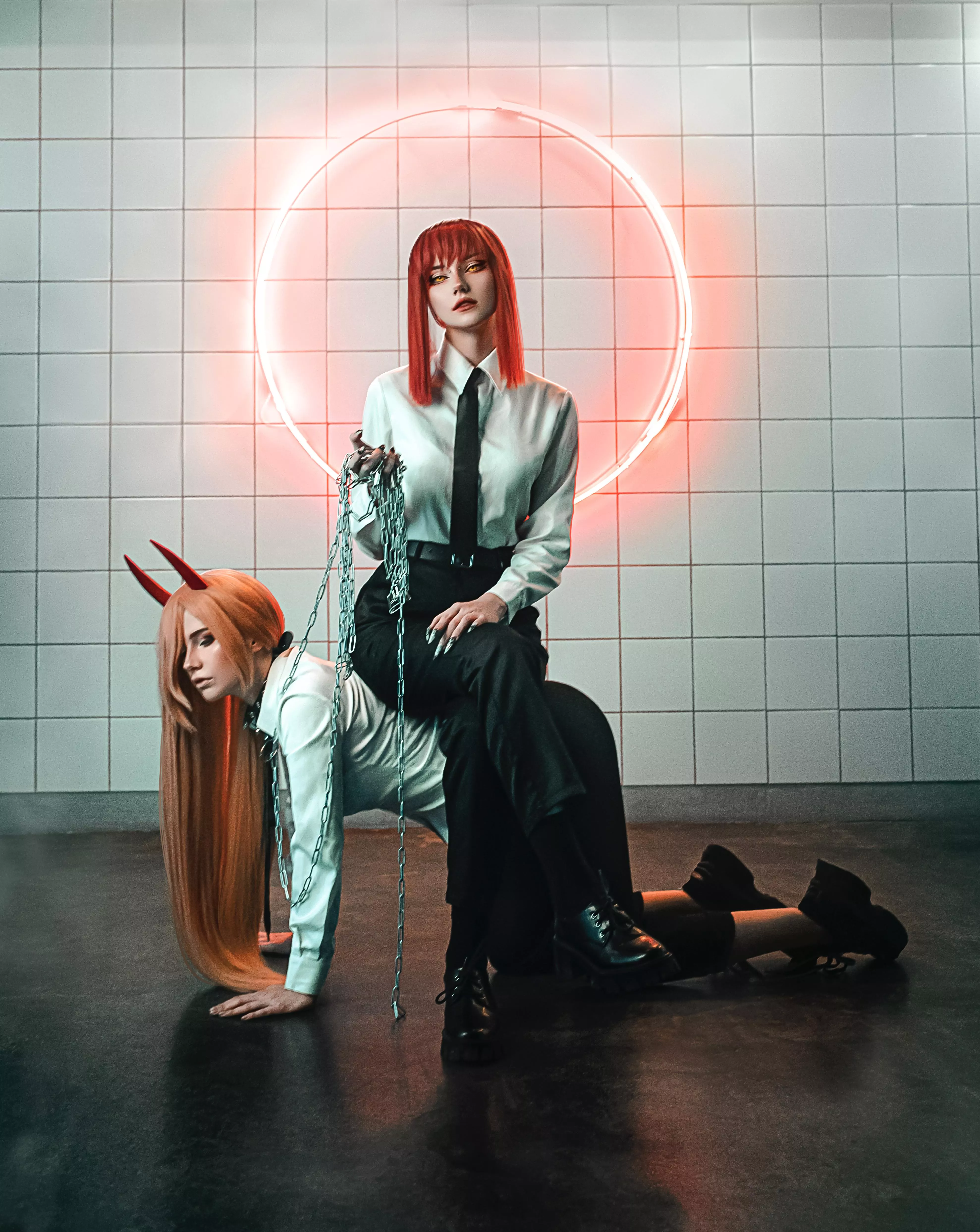 Chainsawman cosplay Power by me likeassassin Makima felvelial