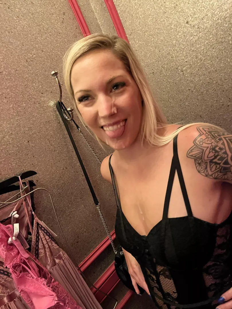 Changing room fun!