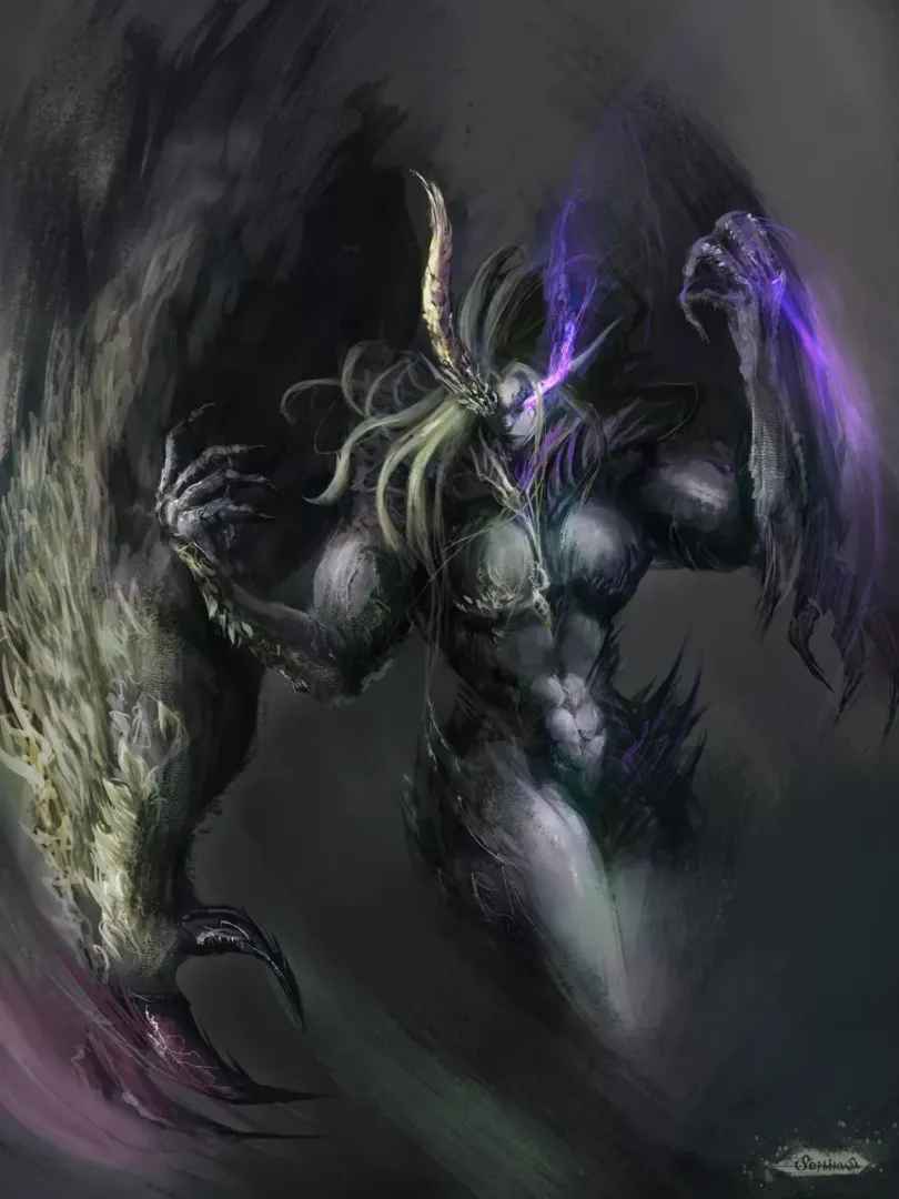 Chaotic Gore (monster hunter), art by me~
