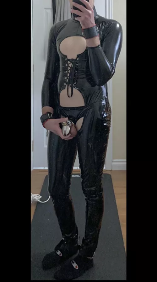 Chastity is the best accessory for any outfit