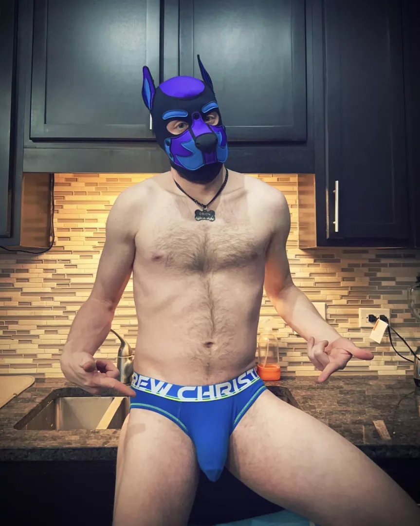 Check out my bulge, bro!