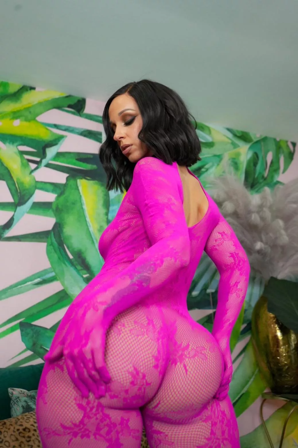 Cheeks in pink