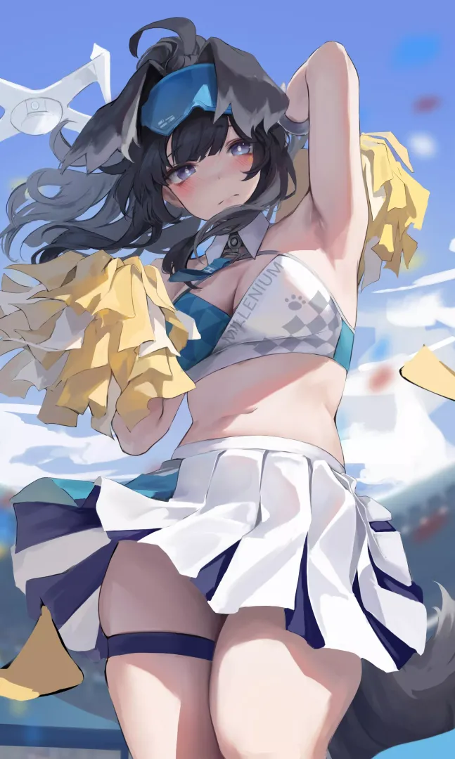 Cheerleader Hibiki Thighs