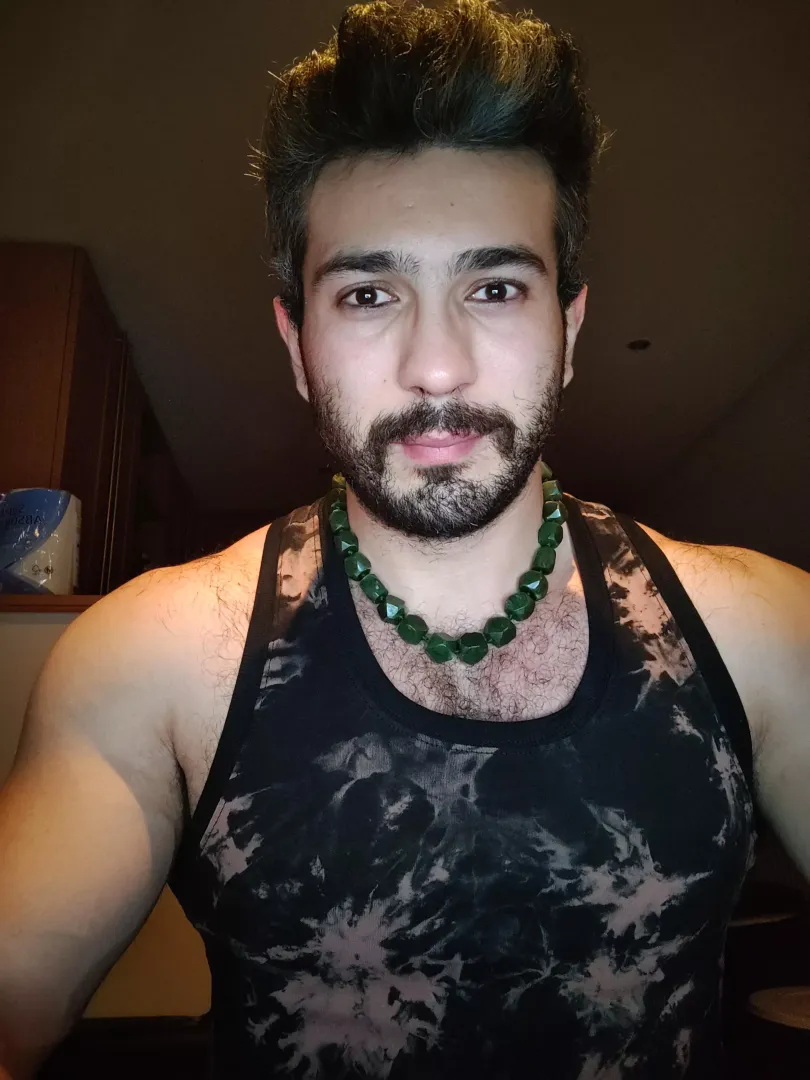 Chilling out at home