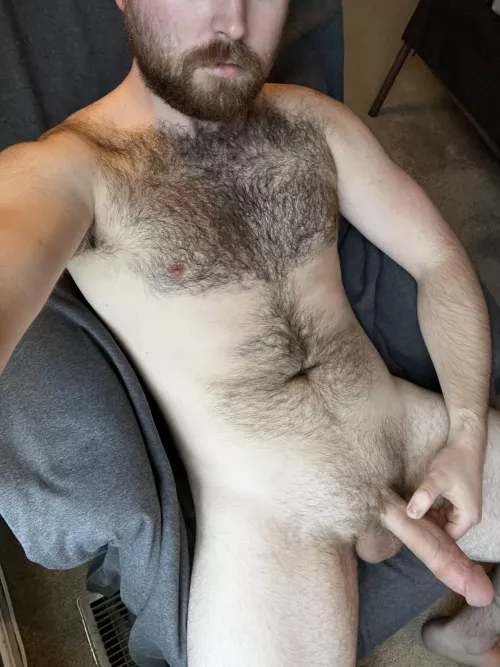 Chilling with my cock out