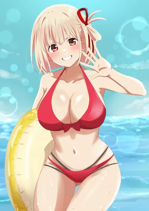 Chisato's Busty Body (Lycoris Recoil)