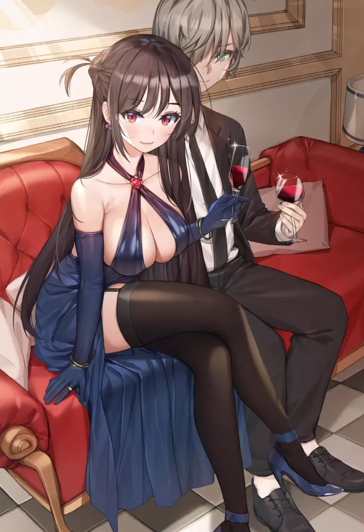 Chizuru Mizuhara On A Fancy Date (Rent A Girlfriend)