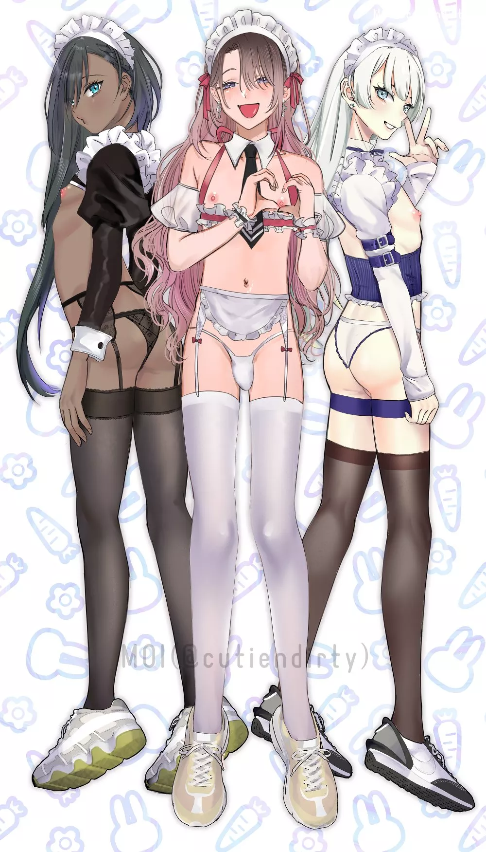 Chocolate, Strawberry & Vanilla