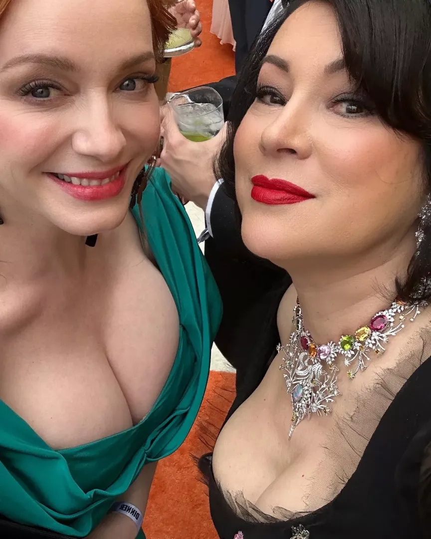 Christina Hendricks and Jennifer Tilly