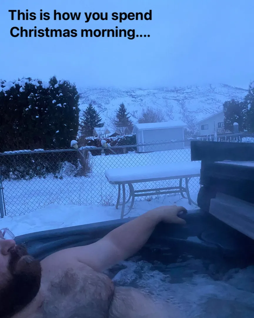 Christmas morning