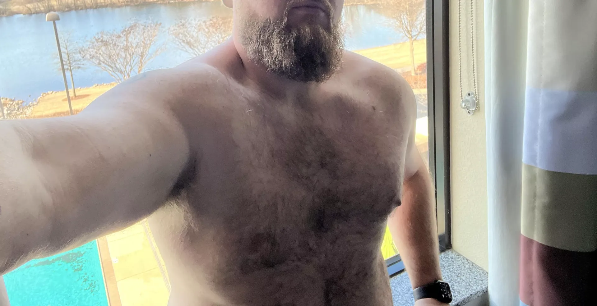 Chubby dad here