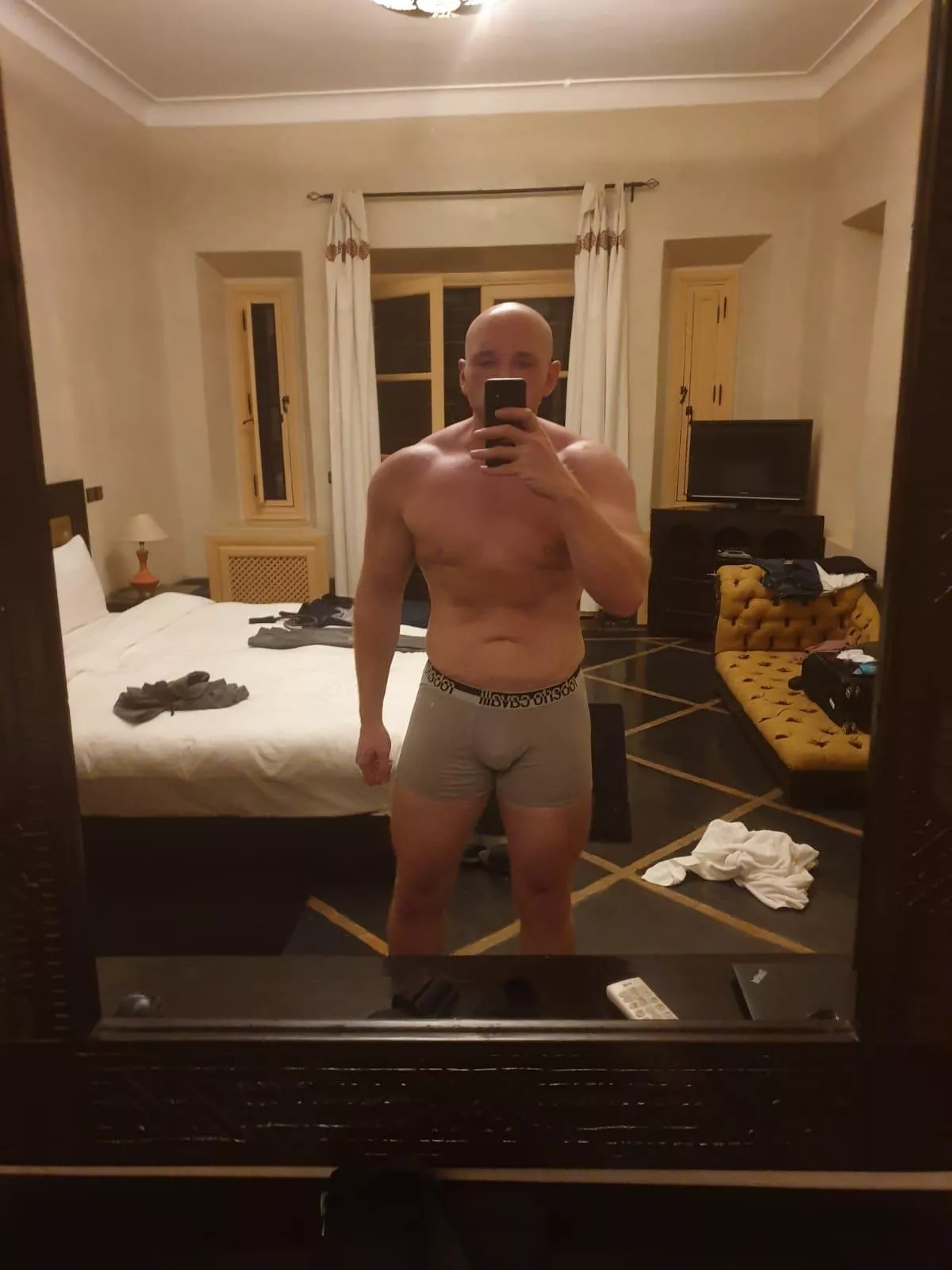 Chubster in briefs