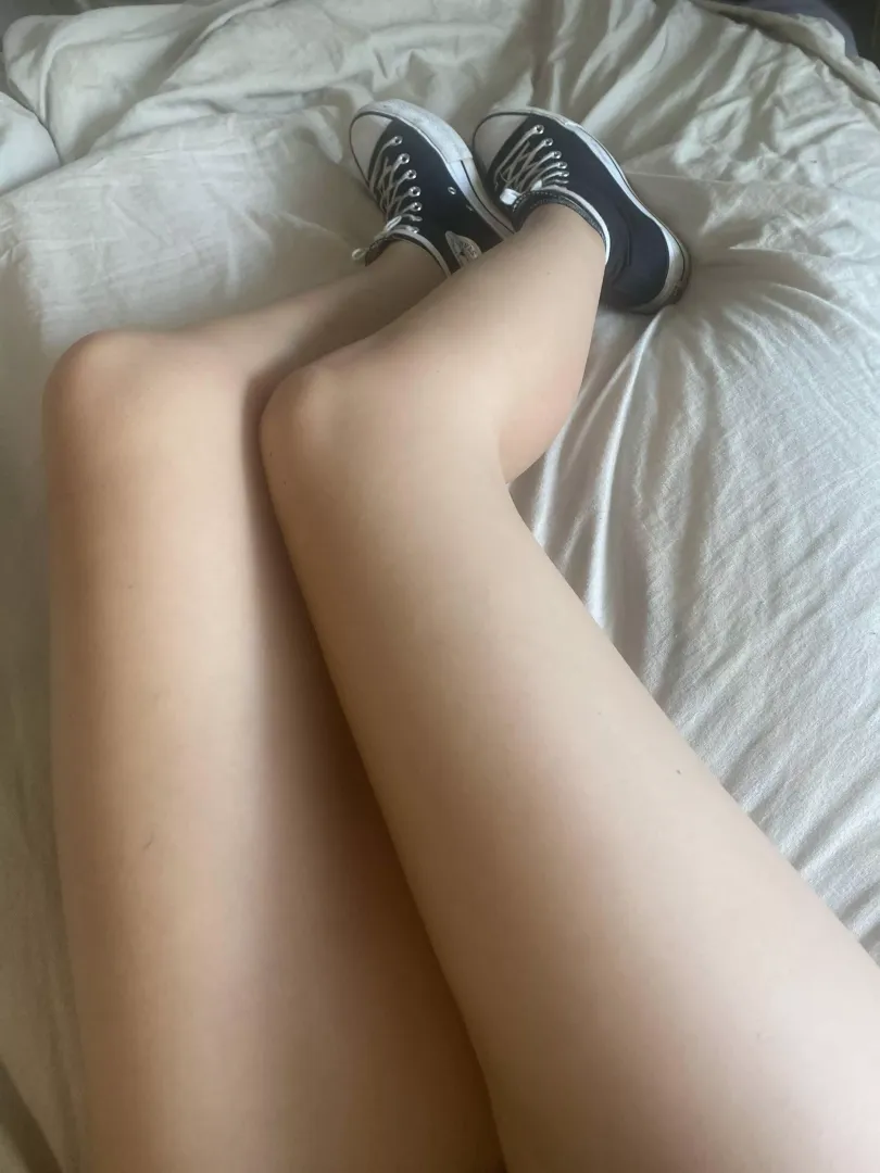 Chucks are always allowed on the bed