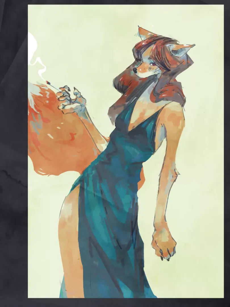 Cigarette comm // Art by Me (@Karilows)