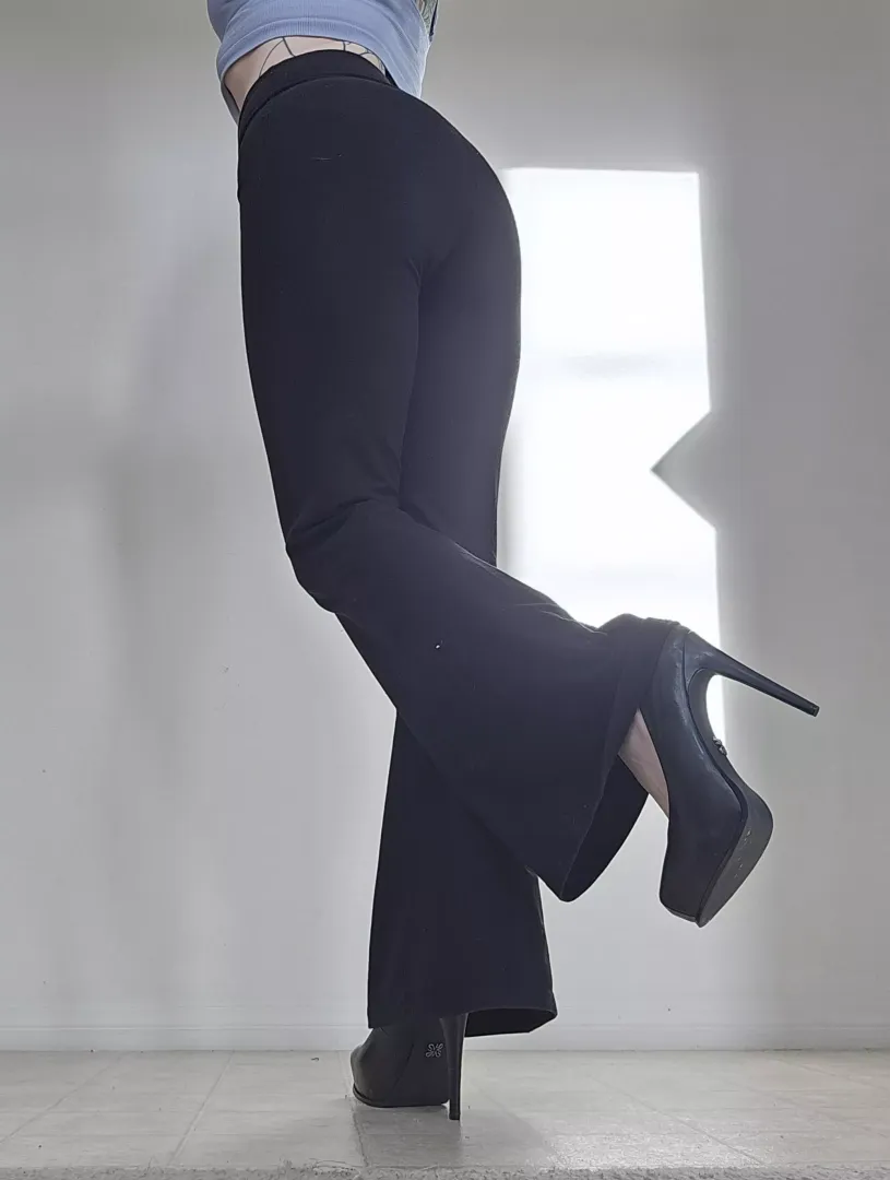 Classic black heels