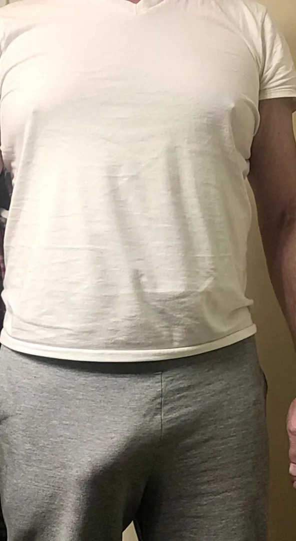Classic gray sweats
