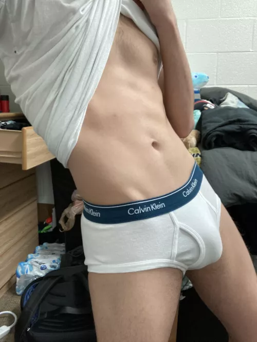 Classic white briefs!