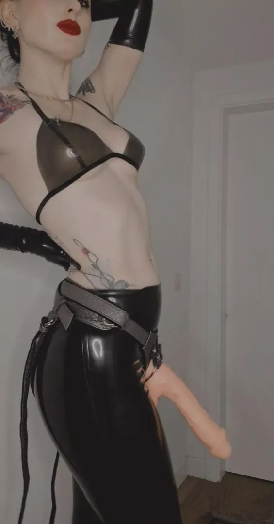 Close your eyes, open wide and stick out your tongue..I have a treat for you.