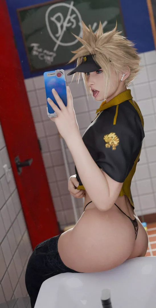 Cloud during break.