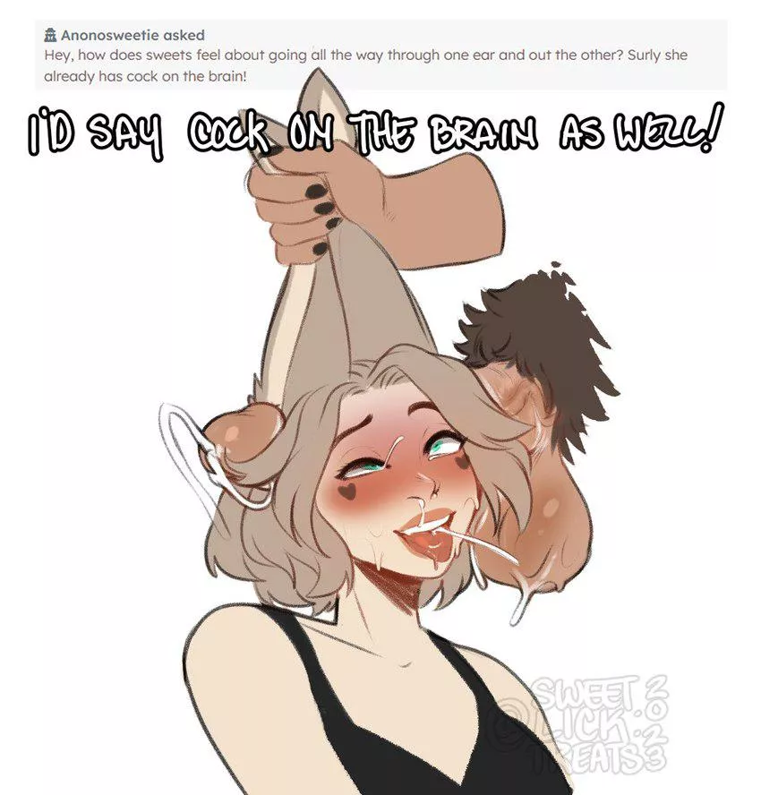 Cock on the brain 