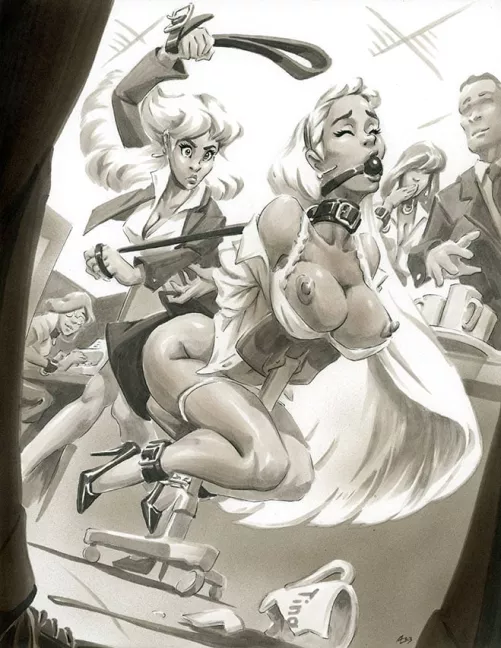 Coffee Break for Mona & Tina [Andy's Dames]