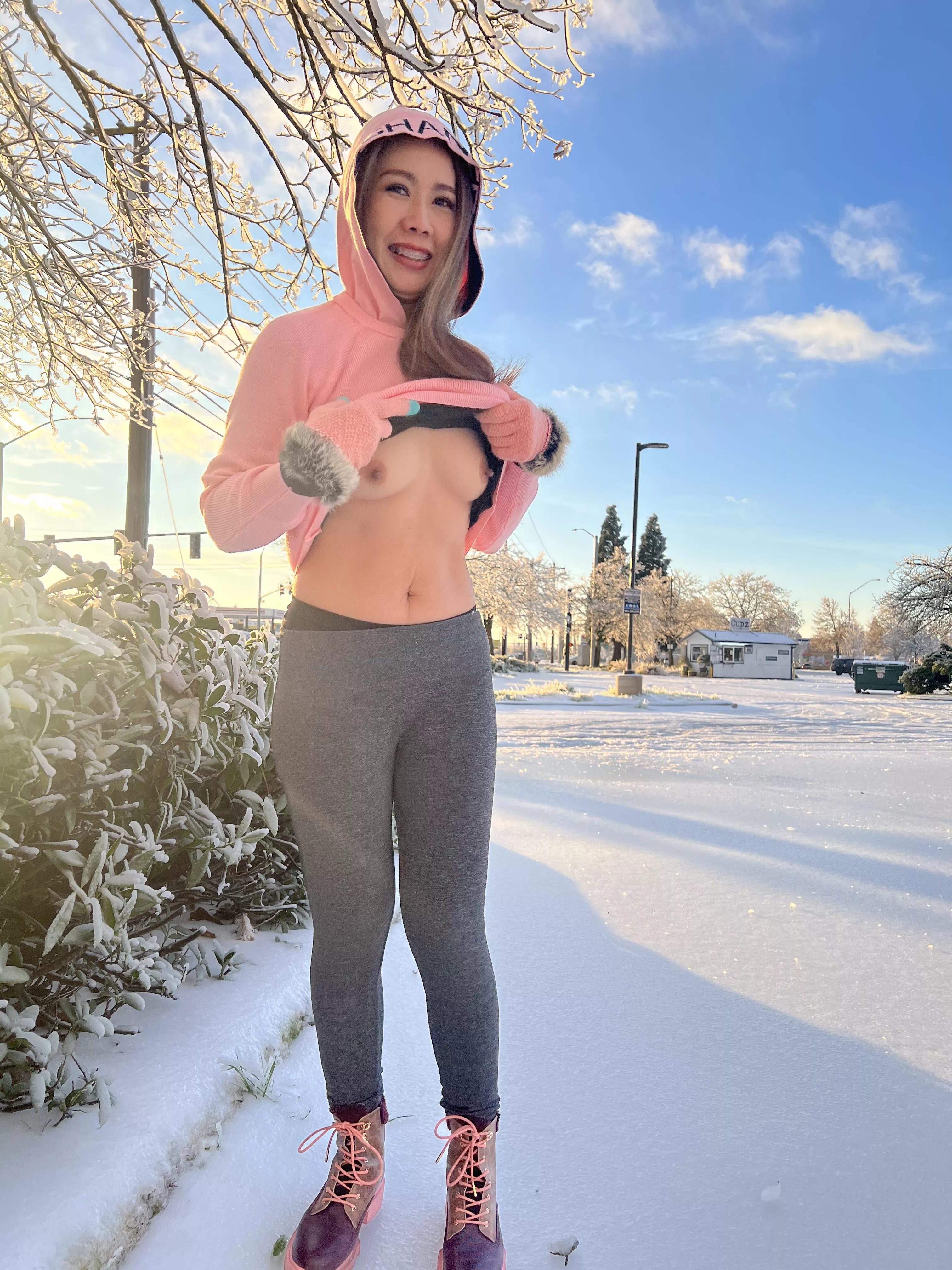 Cold but still naughty