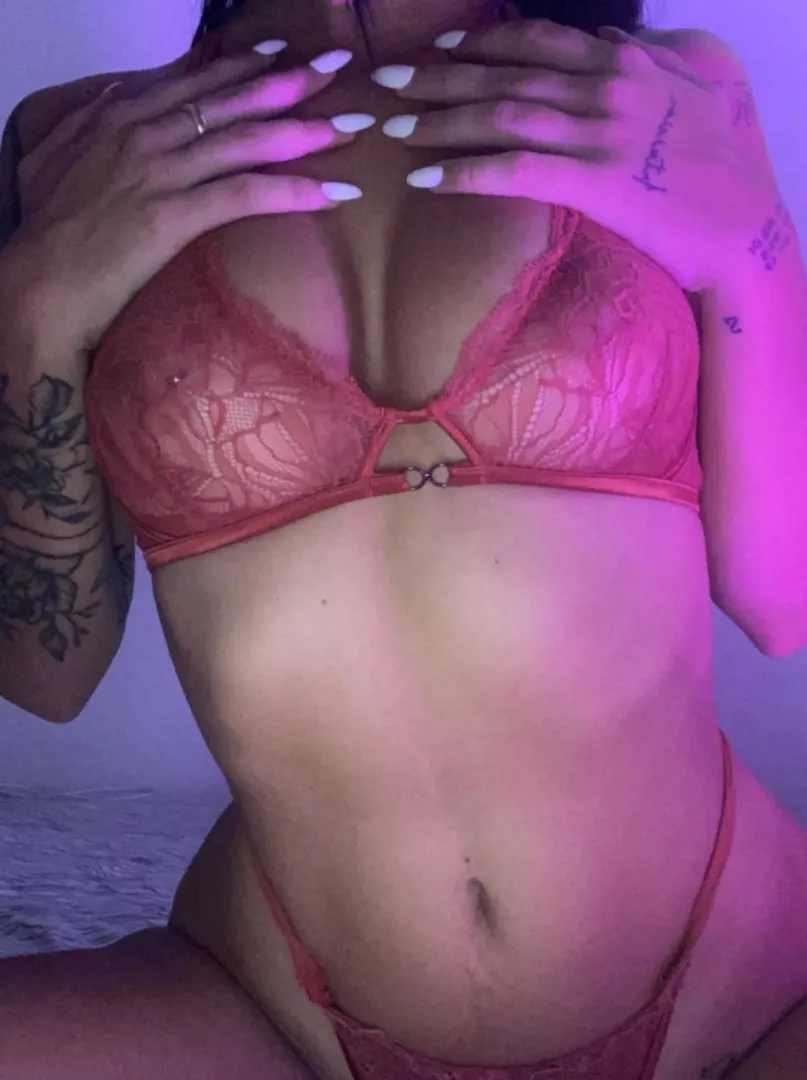college slut in red see through lingerie
