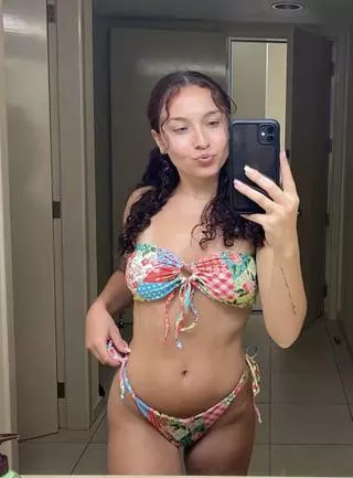 Colorful bikini