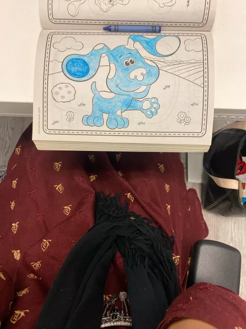 Coloring at work ☺️❤️