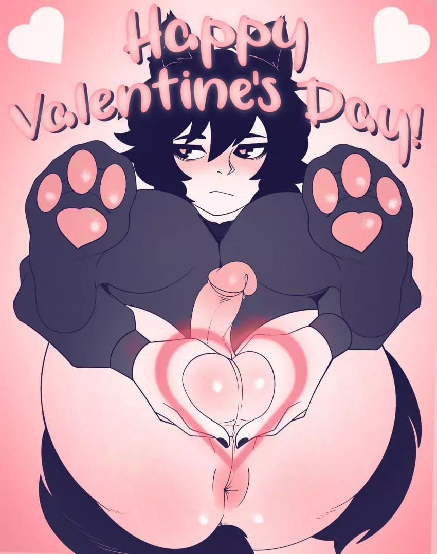 Come get your Valentine’s Day gift, Daddy❤️