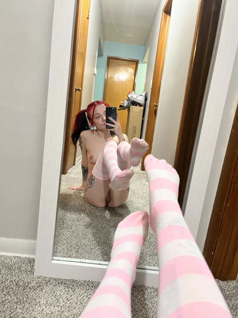 Come have some fun with me in my socks