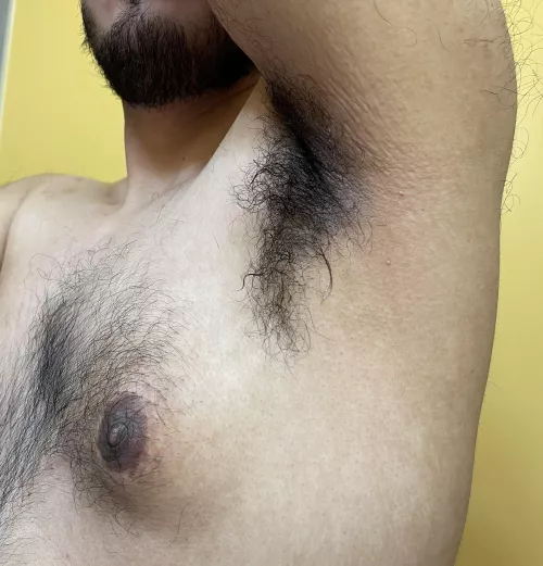 Come take a sniff. I just finished my workout