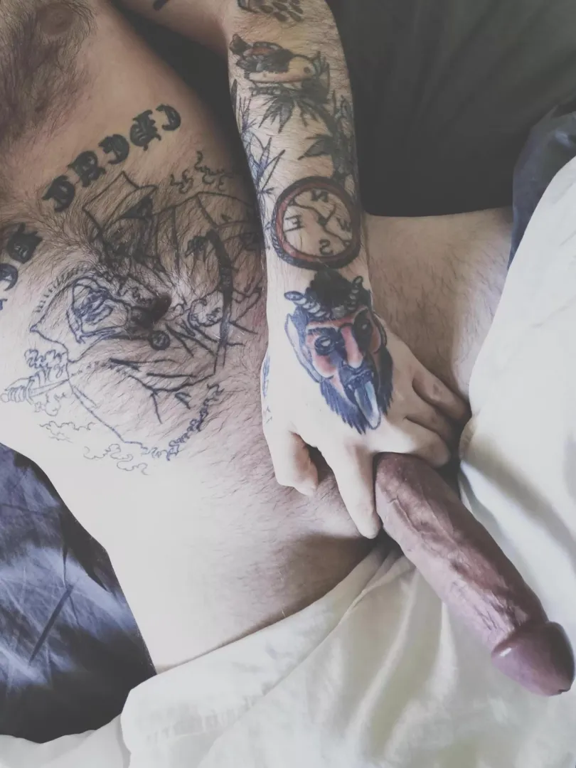 Come take this cock down your throat before you bounce on it 😈